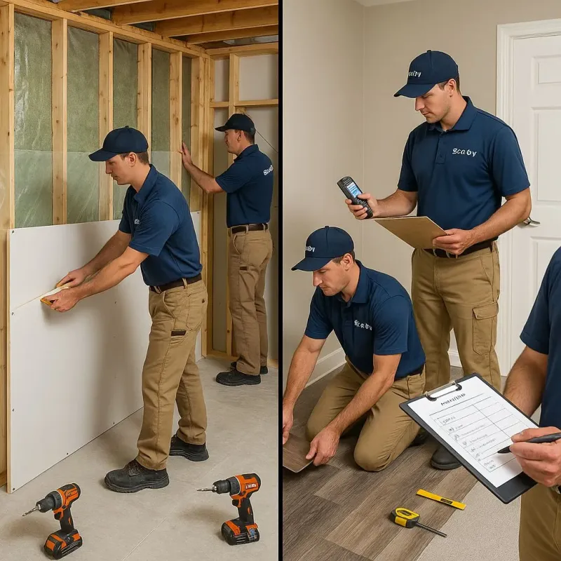 Repairs and Reconstruction process in Loving, NM